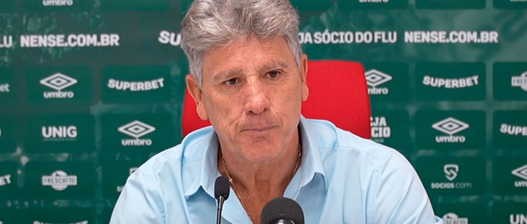 Renato Gaúcho concedeu entrevista coletiva após a derrota para o Red Bull Bragantino
