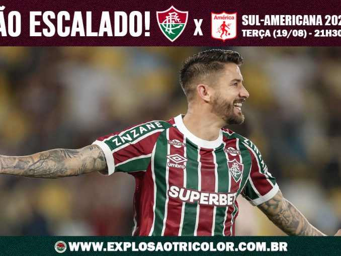 Fluminense está escalado para enfrentar o América de Cali