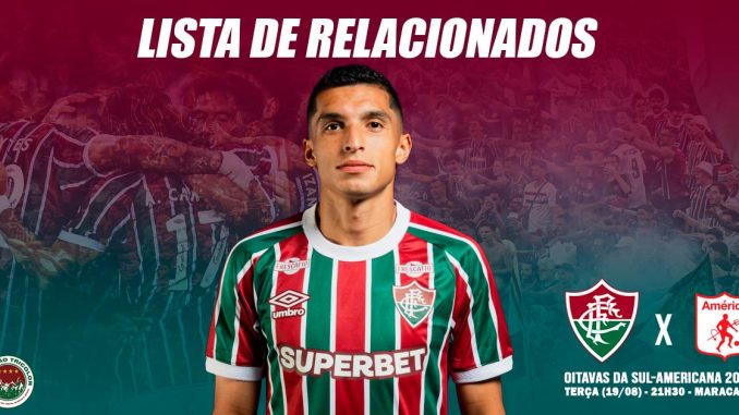 Saiu a lista de relacionados do Fluminense para o jogo contra o América de Cali