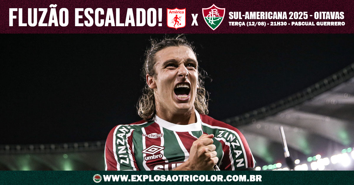 Escalação do Fluminense para a partida contra o América de Cali - Sul-Americana 2025