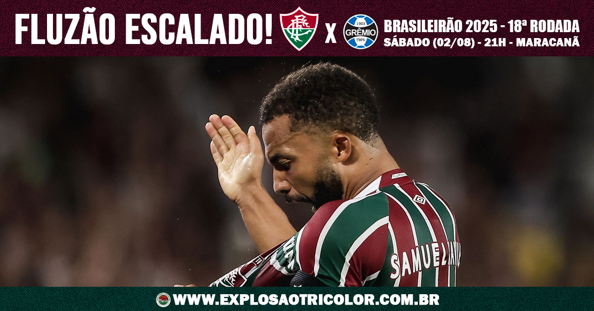 Fluminense divulga escalação para enfrentar o Fortaleza - Brasileirão 2025