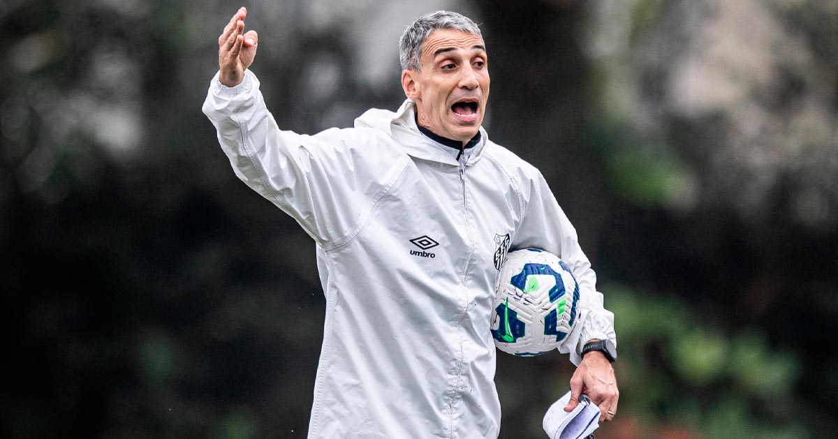 De olho adversário: Santos deve ter retorno importante para o jogo contra o Fluminense