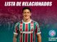 Lista oficial de relacionados do Fluminense para o jogo contra o Bahia