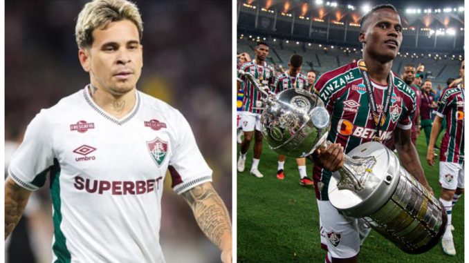 Soteldo e Jhon Arias - Fluminense Football Club