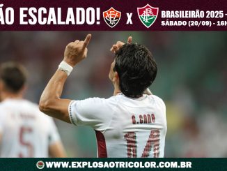 Fluminense está escalado para enfrentar o Vitória