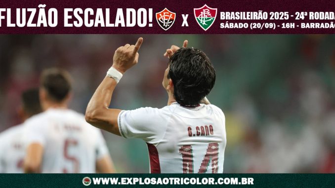 Fluminense está escalado para enfrentar o Vitória