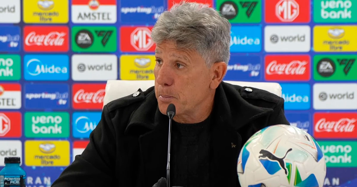 Coletiva completa do técnico Renato Gaúcho após a derrota para o Lanús
