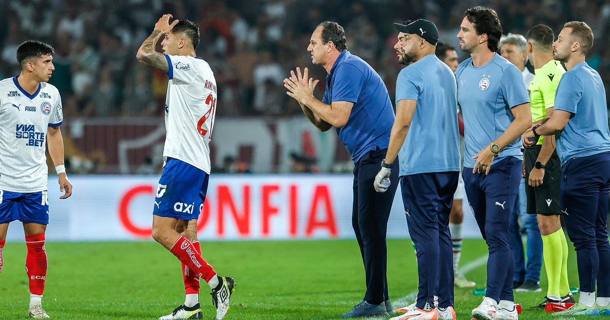 Rogério Ceni dá forte declaração após derrota do Bahia para o Fluminense
