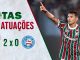 Notas das atuações de Fluminense 2 x 0 Bahia