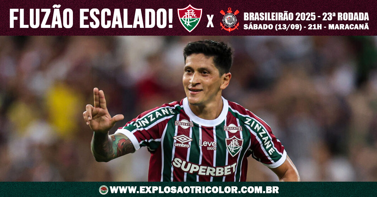 Brasileirão 2025: Fluminense está escalado para enfrentar o Corinthians
