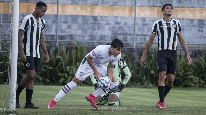 Fluminense empatou com o Botafogo pelo Brasileirão Sub-17