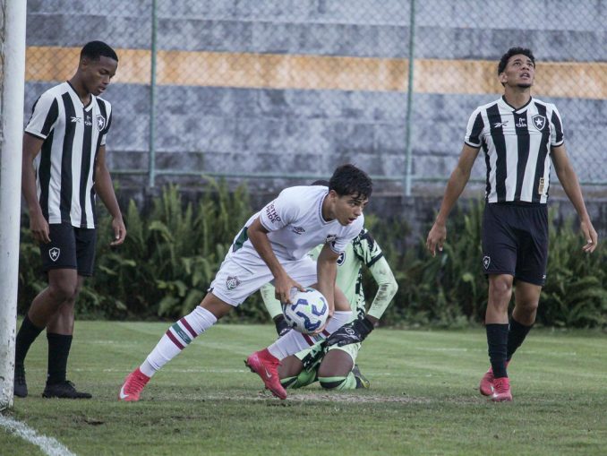 Fluminense empatou com o Botafogo pelo Brasileirão Sub-17