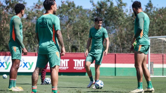 Fluminense encerrou a preparação para enfrentar o Bahia