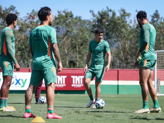 Fluminense encerrou a preparação para enfrentar o Bahia