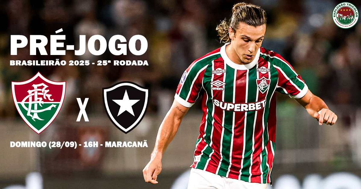 Fluminense x Botafogo: escalações, análise e palpite - Brasileirão 2025