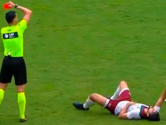 Igor Rabello questionou a decisão do árbitro Matheus Delgado Candançan