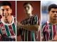 Lezcano, Lavega e Júlio Fidélis - Fluminense Football Club