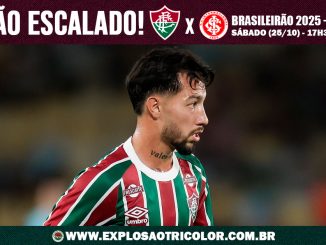 Saiu a escalação do Fluminense para o jogo contra o Internacional