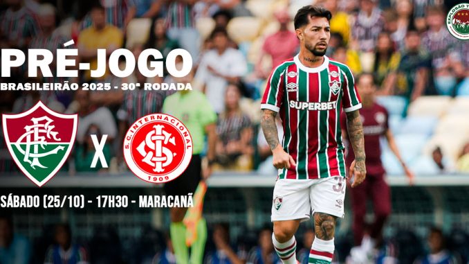 Fluminense x Internacional - Brasileirão 2025 da Série A