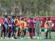 Zubeldía e elenco no CT Carlos Castilho (Foto: Marcelo Gonçalves / Fluminense FC)