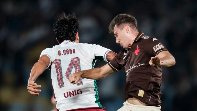 Germán Cano Fluminense teve péssima atuação e escutou "olé" da torcida do Vasco no Maracanã