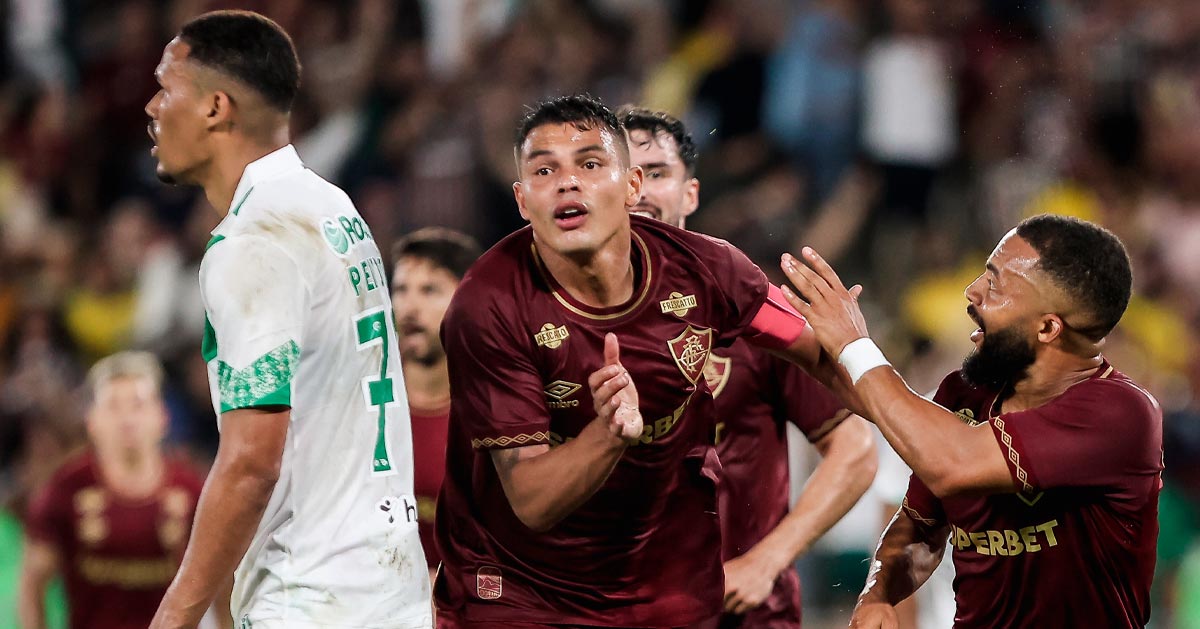 Golaço de Thiago Silva evita tropeço do Fluminense contra o Juventude