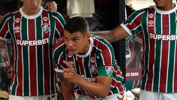 Thiago Silva Bastidores de Fluminense 1 x 0 Internacional