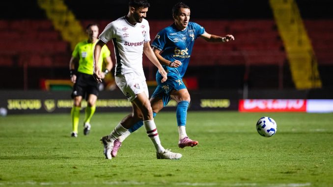 Ignácio esteve envolvido em dois lances polêmicos no empate entre Sport e Fluminense
