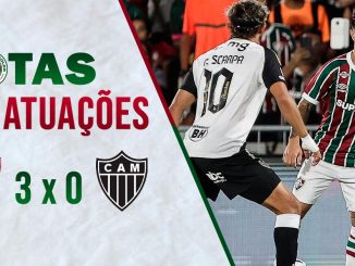 Notas das atuações de Fluminense 3 x 0 Atlético-MG