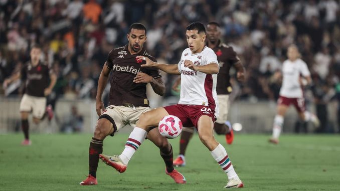 Kevin Serna Torcedores do Fluminense se revoltaram após a derrota para o Vasco da Gama