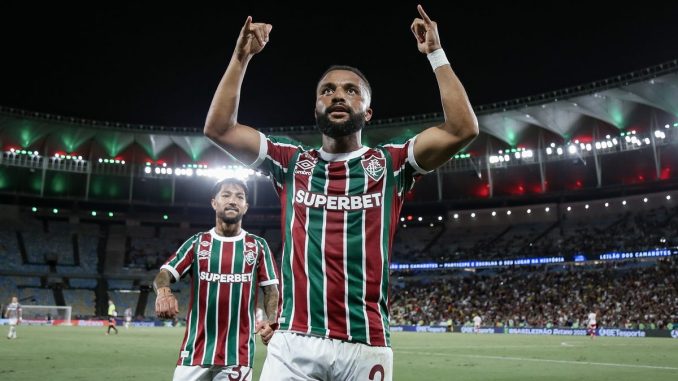 Samuel Xavier Fluminense bateu o Internacional por 2 a 0