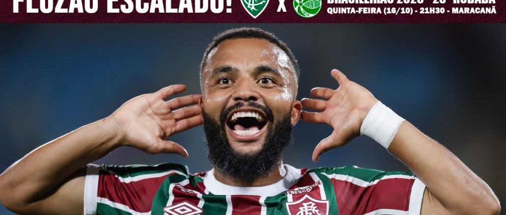 Fluminense está escalado para enfrentar o Juventude