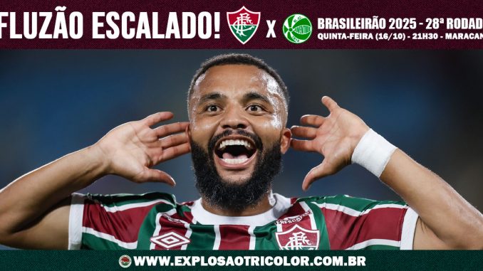 Escalação do Fluminense Fluminense está escalado para enfrentar o Juventude