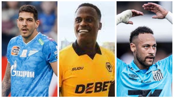 Nino, Jhon Arias e Neymar - Fluminense Football Club