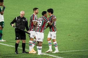 Everaldo, Jhon Kennedy e Germán Cano - Fluminense Football Club