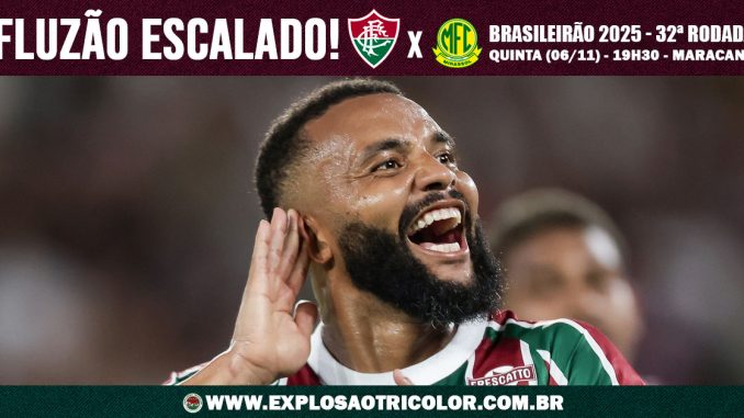 Escalação do Fluminense Fluminense está escalado para enfrentar o Mirassol