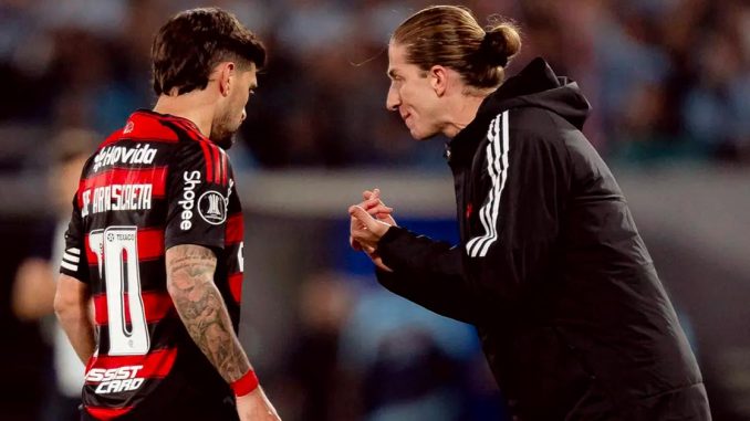 Arrascaeta e Filipe Luís Filipe Luís não garante presença de convocados no Fla-Flu