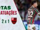 Comentários e notas das atuações de Fluminense 2 x 1 Flamengo