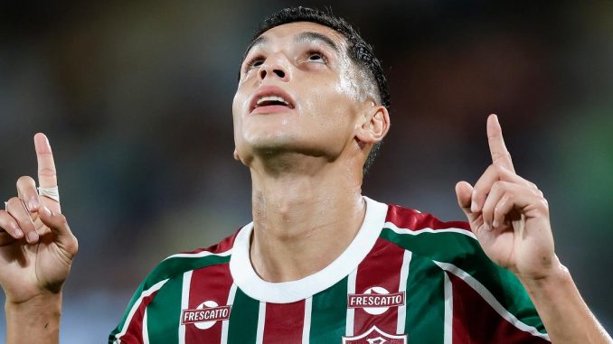 Kevin Serna Kevin Serna marcou o gol da vitória do Fluminense