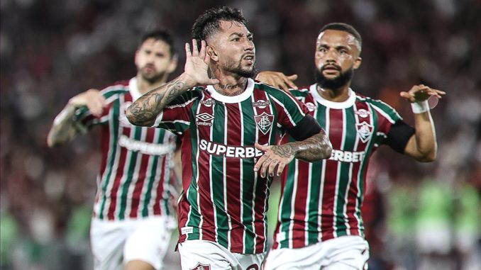 Lucho Acosta Fluminense bateu o Flamengo por 2 a 0 no Maracanã