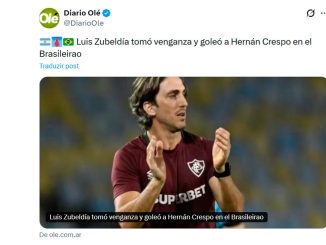 Jornal argentino publicou texto sobre a goleada tricolor contra o São Paulo