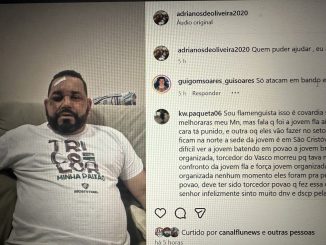 Torcedor do Fluminense agredido no Fla-Flu