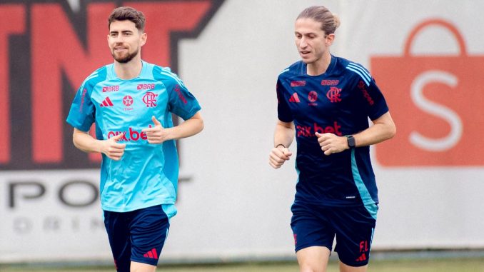 Filipe Luís e Jorginho Flamengo pode contar com dois retornos para o Fla-Flu