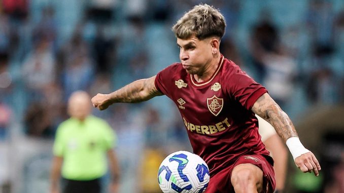 Soteldo marcou os gols da vitória do Fluminense sobre o Grêmio