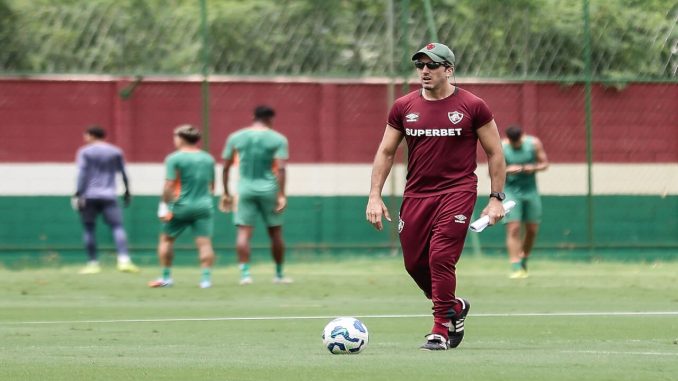Luis Zubeldía (FOTO: LUCAS MERÇON / FLUMINENSE F.C)
