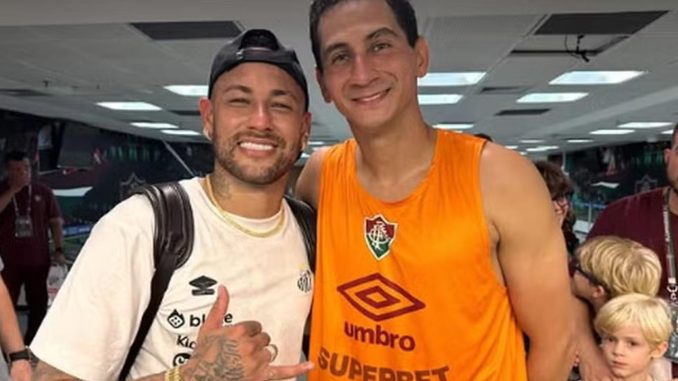 Ganso e Neymar Ganso abriu as portas do Fluminense para Neymar