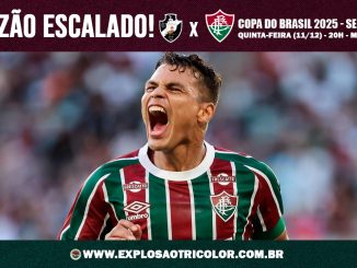 Fluminense está escalado para enfrentar o Vasco