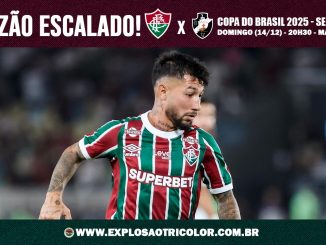 Saiu a escalação do Fluminense para o clássico contra o Vasco
