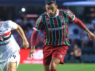 Freytes em ação pelo Fluminense