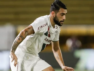 Juan Freytes em ação pelo Fluminense